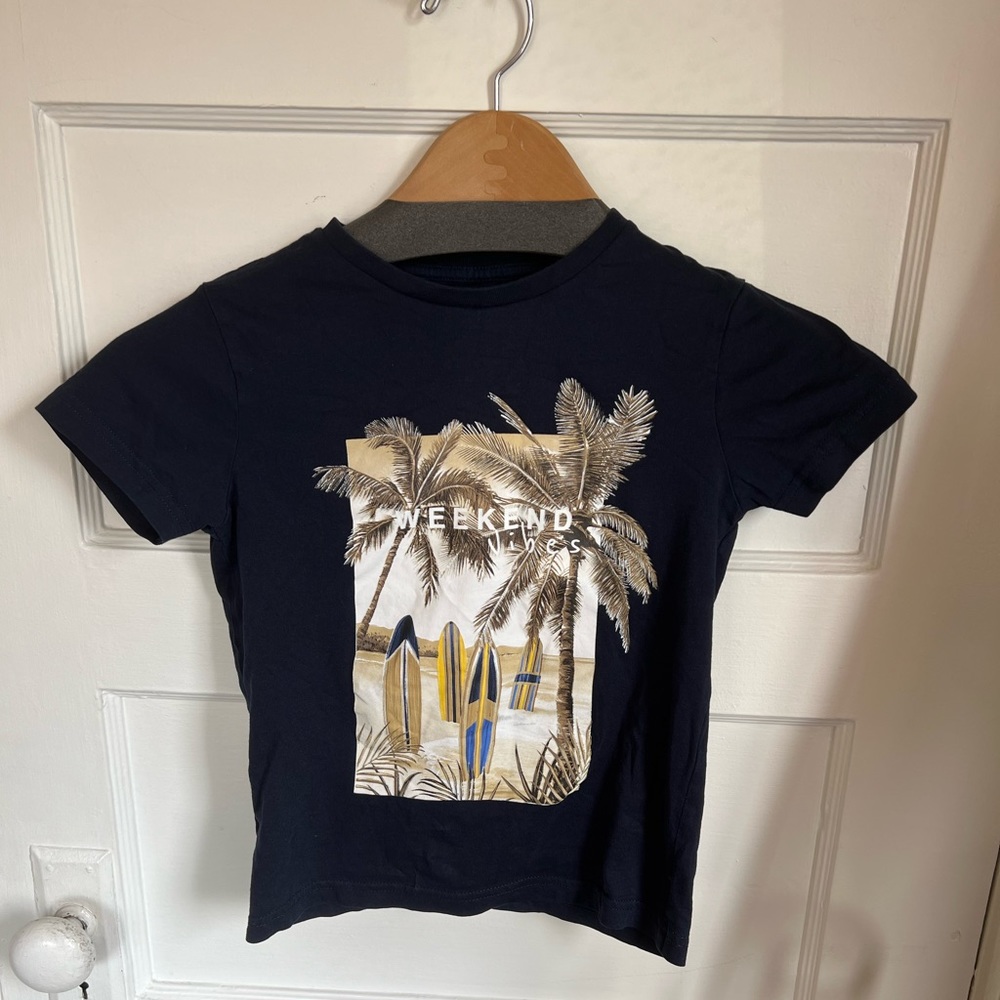 “Weekend vibes” Mayoral Boys Tee